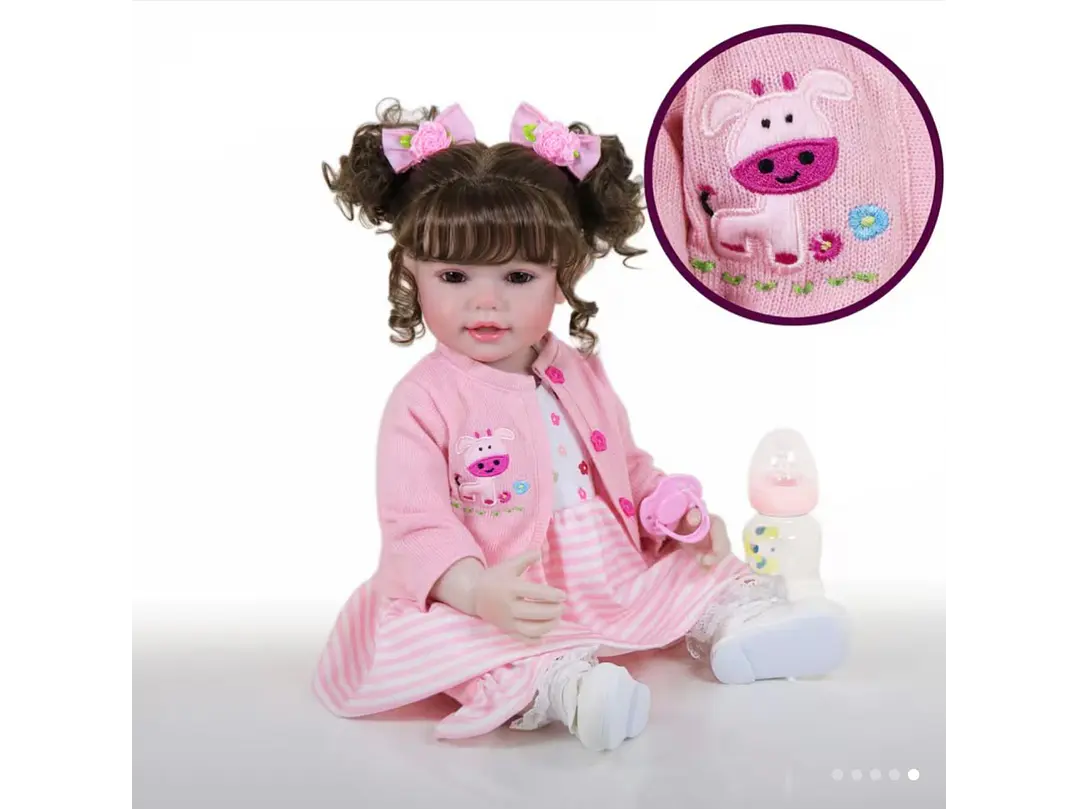 Muñecas de bebé Reborn – Muñeca de bebé 55Cm 2