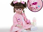 Muñecas de bebé Reborn – Muñeca de bebé 55Cm - Miniatura 2