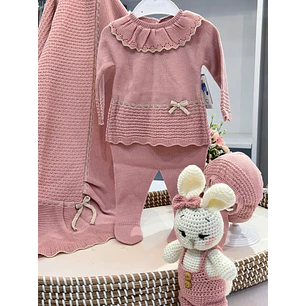 Set Primera Puesta Española 3M Palo-Rosa 