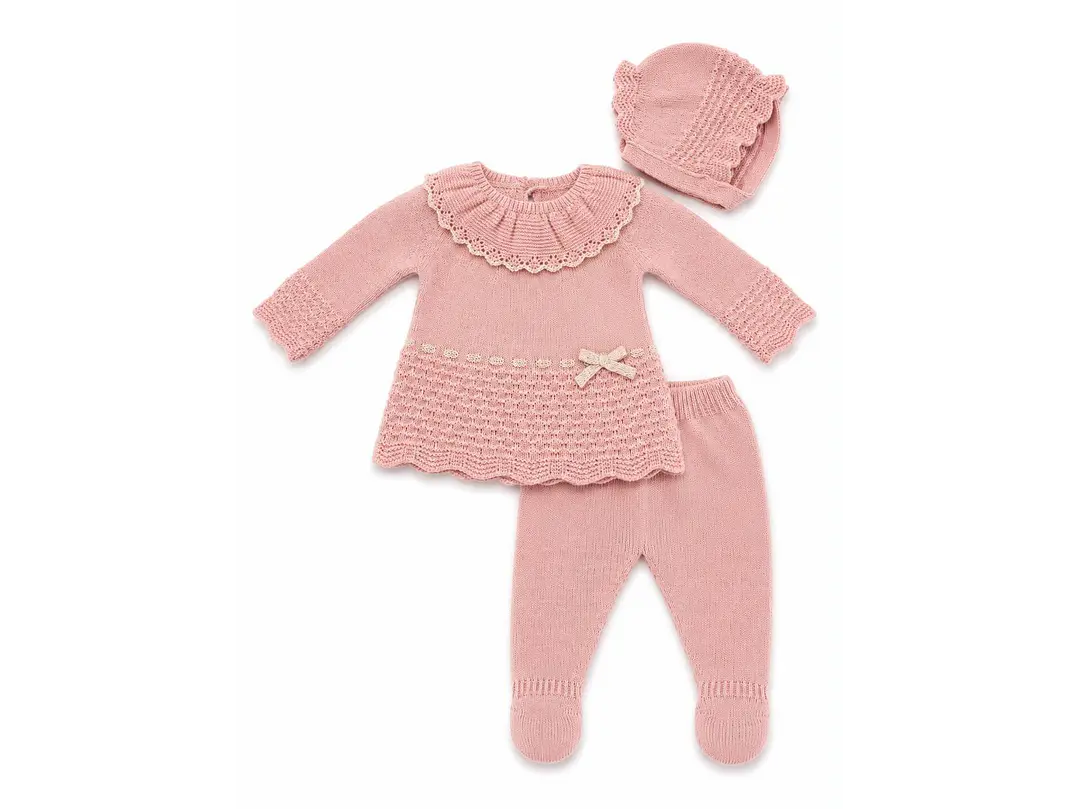 Set Primera Puesta Española 3M Palo-Rosa  2