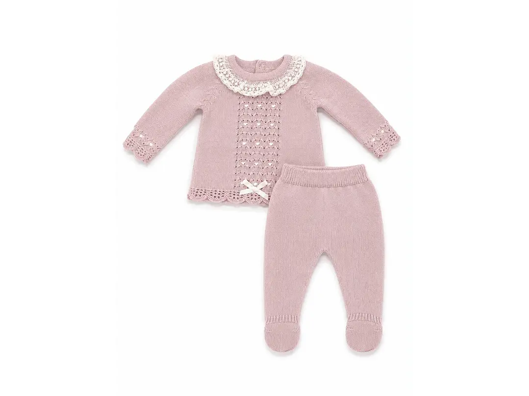 Set Primera Puesta Española 3M Palo-Rosa  2