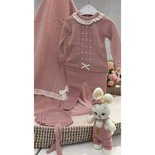 Set Primera Puesta Española 3M Palo-Rosa 