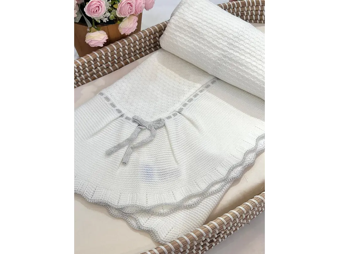 Cobertor Español Blanco  1