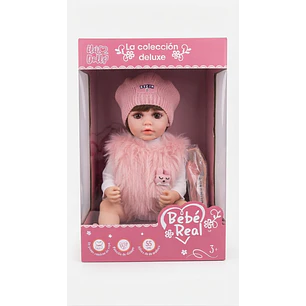 Muñeca Real Interactiva 55 Cm