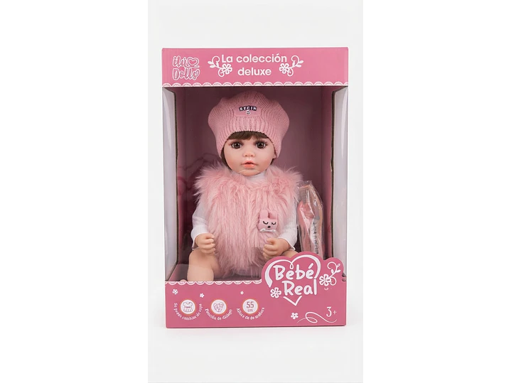 Muñeca Real Interactiva 55 Cm 1