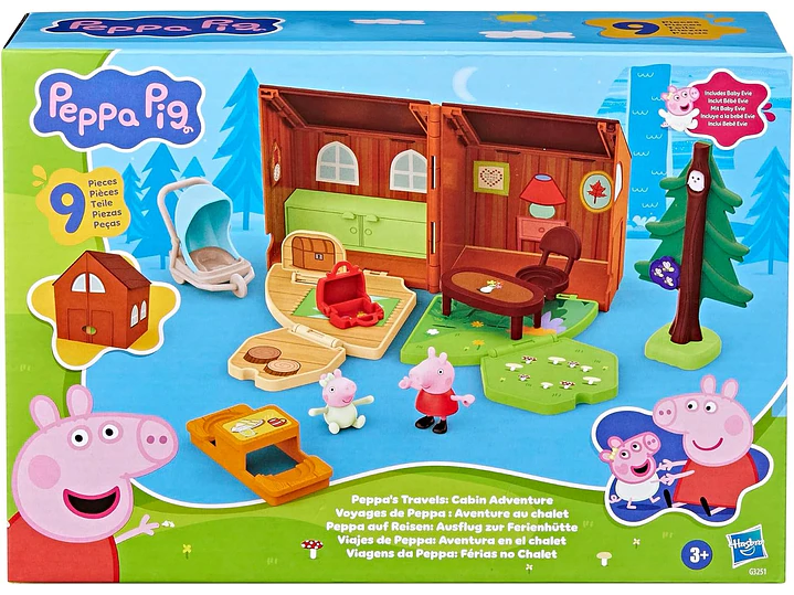 PEP PEPPAS Travels Cabaña Aventura 1
