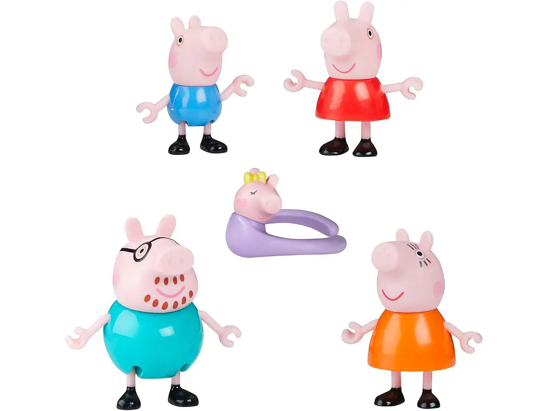 PEPPA PIG La familia de cinco 1