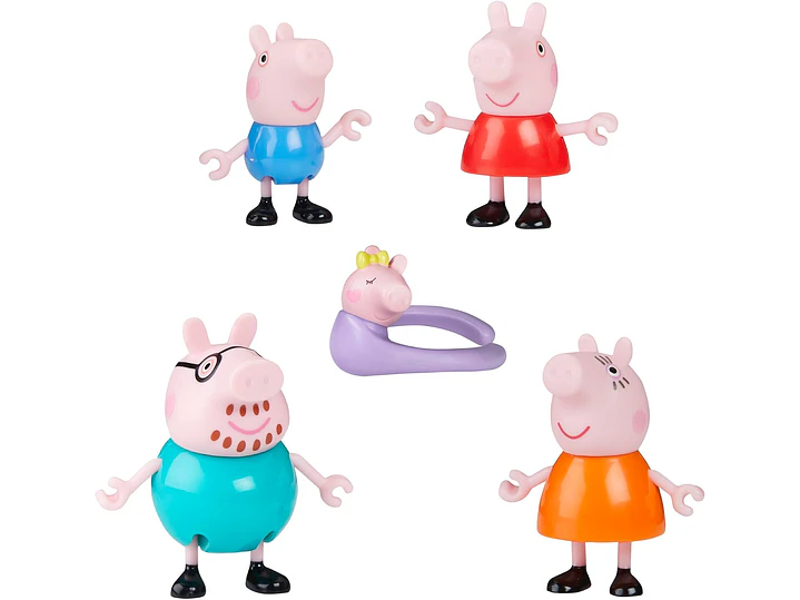 PEPPA PIG La familia de cinco 1