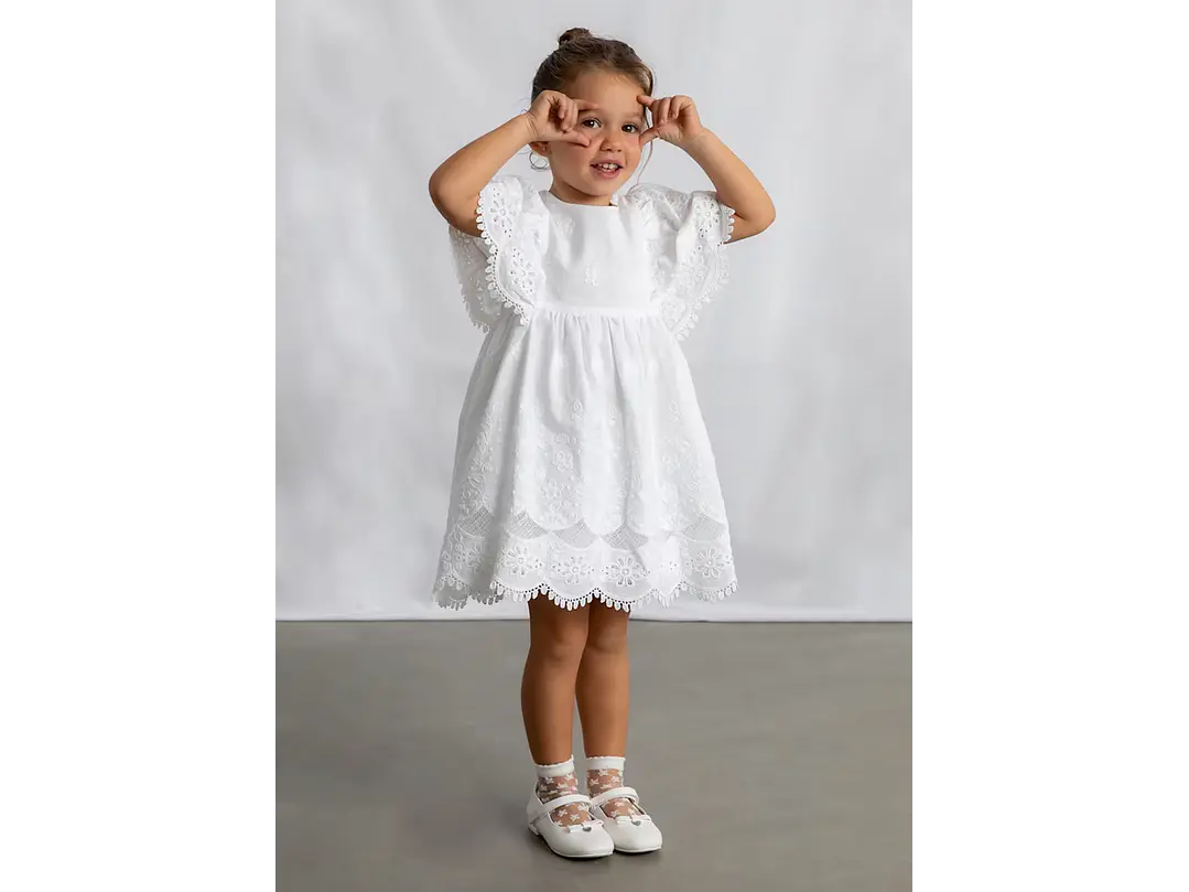 Vestido Mayoral Blanco  1