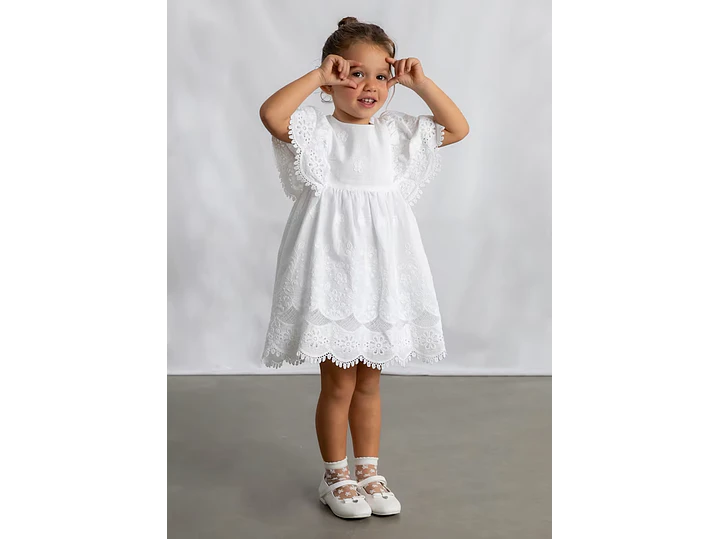 Vestido Mayoral Blanco  1