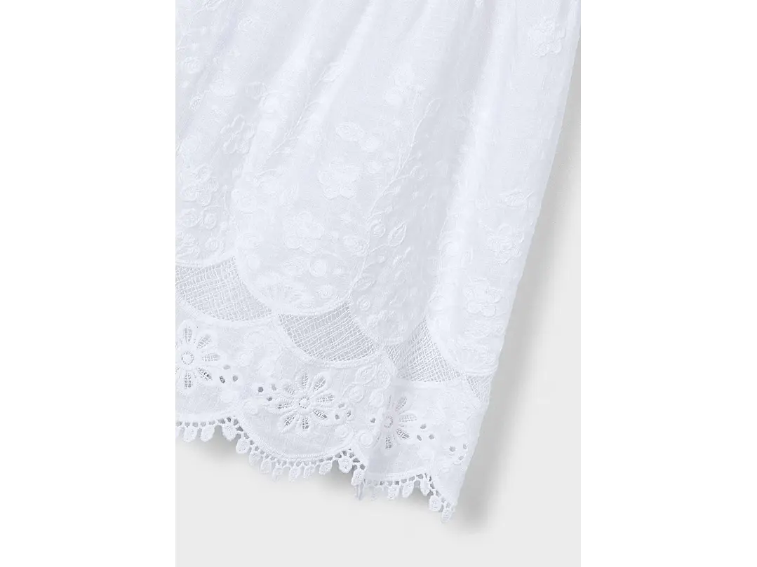 Vestido Mayoral Blanco  5