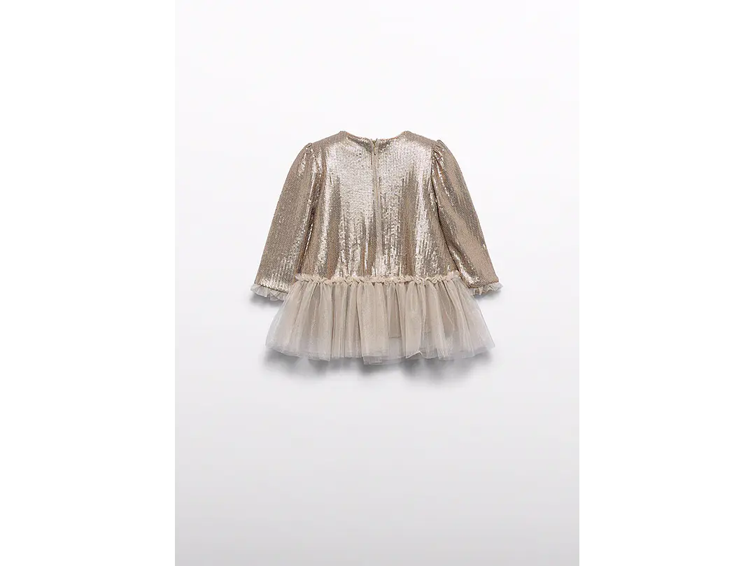 Vestido Abel&Lula  Lentejuelas Champang 2