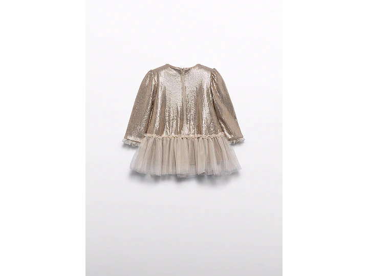 Vestido Abel&Lula  Lentejuelas Champang 2