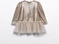 Vestido Abel&Lula  Lentejuelas Champang - Miniatura 2