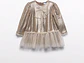 Vestido Abel&Lula  Lentejuelas Champang - Miniatura 1