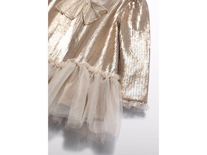 Vestido Abel&Lula  Lentejuelas Champang 3