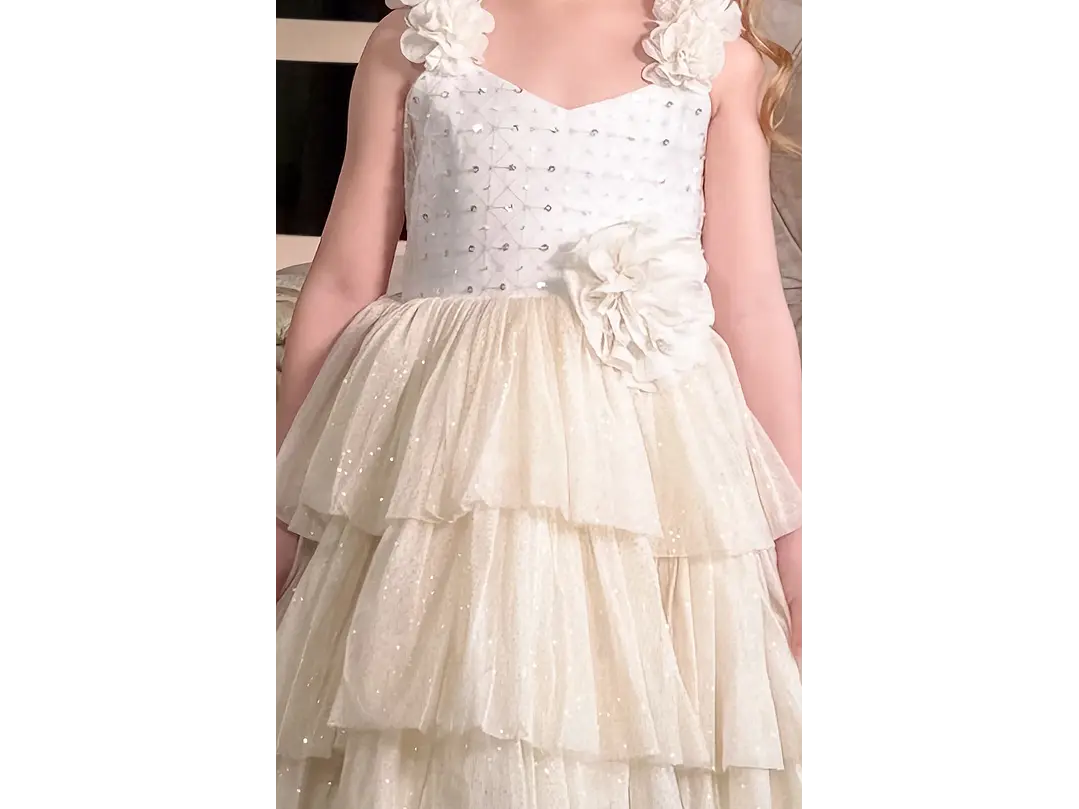 Vestido Valiente Beige 3