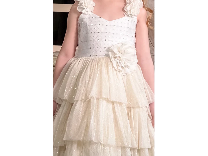 Vestido Valiente Beige 3