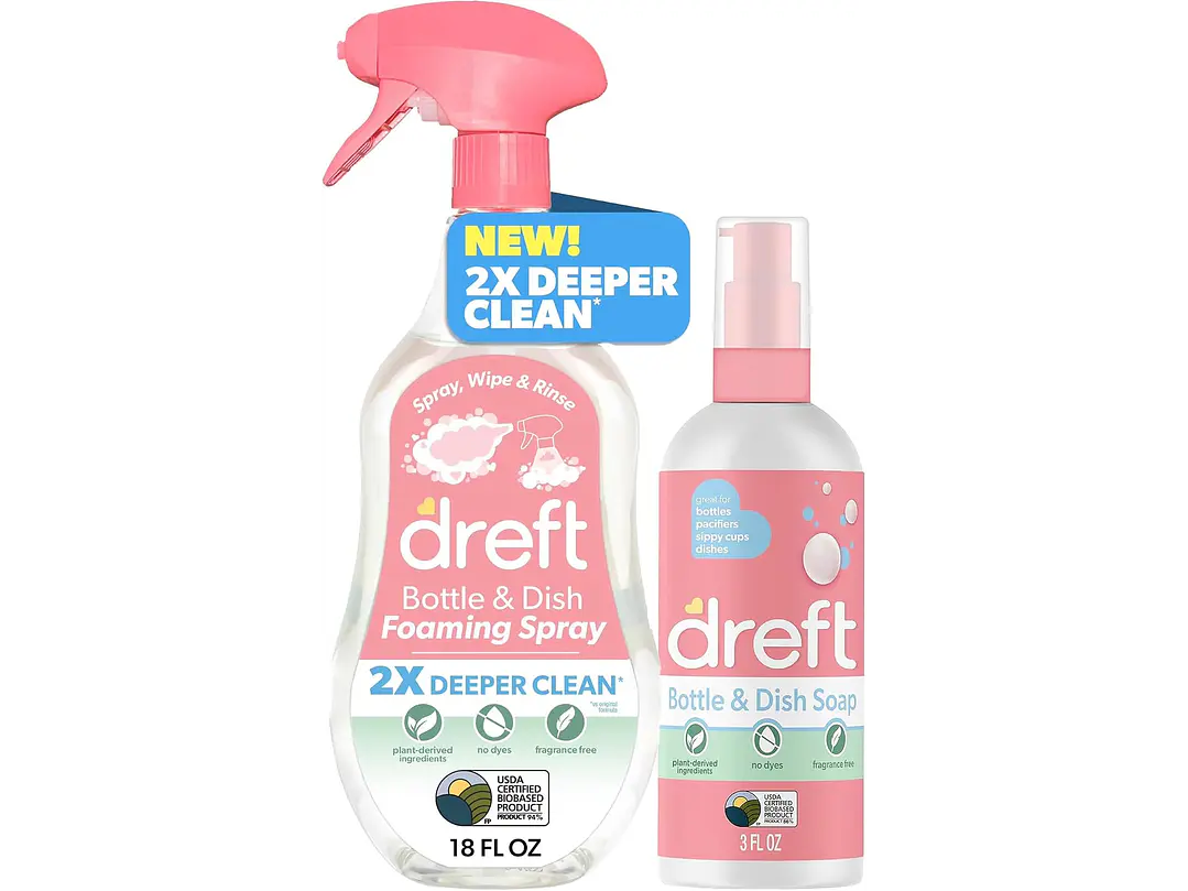 Dreft Espray Espumoso Para Limpiar Biberones Y Platos  21 Onzas 1