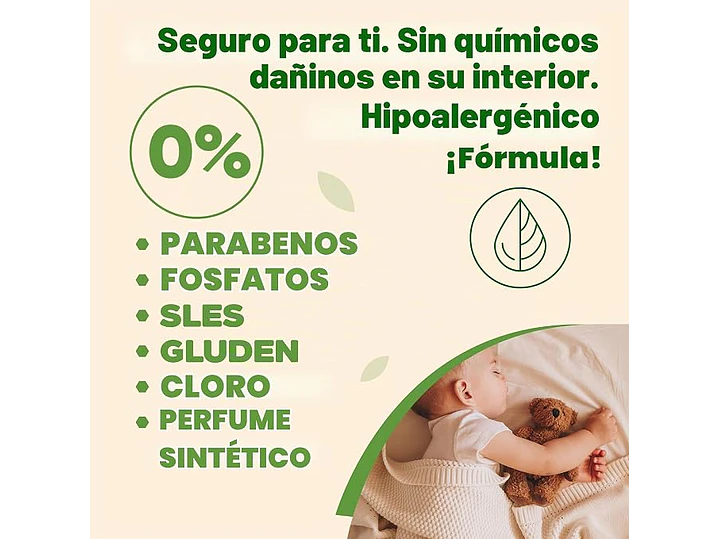 Jabón para biberones, limpiador de pezones Organico 4