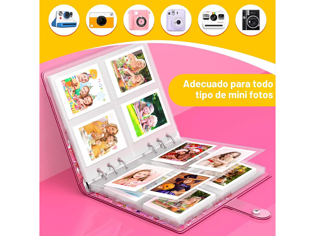  Álbum de Fotos para Niños para Instax Mini 5