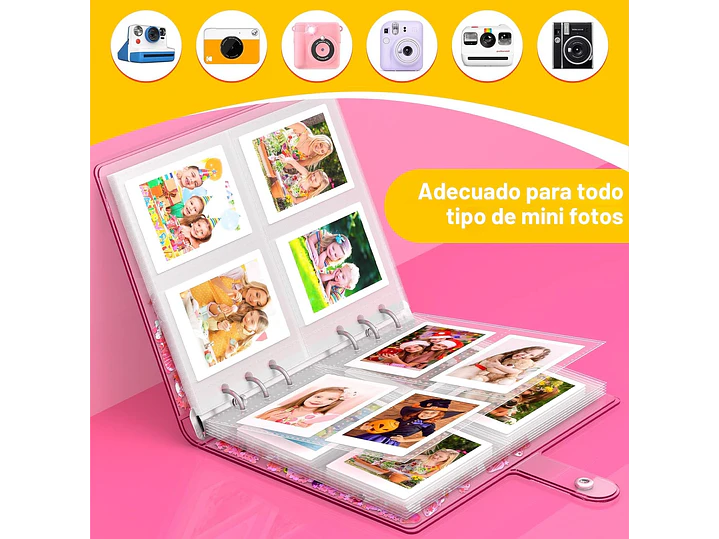  Álbum de Fotos para Niños para Instax Mini 5