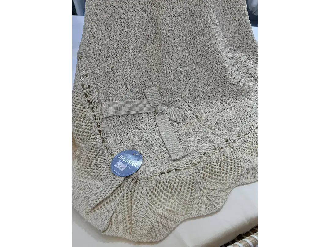 Cobertor Español Beige  3