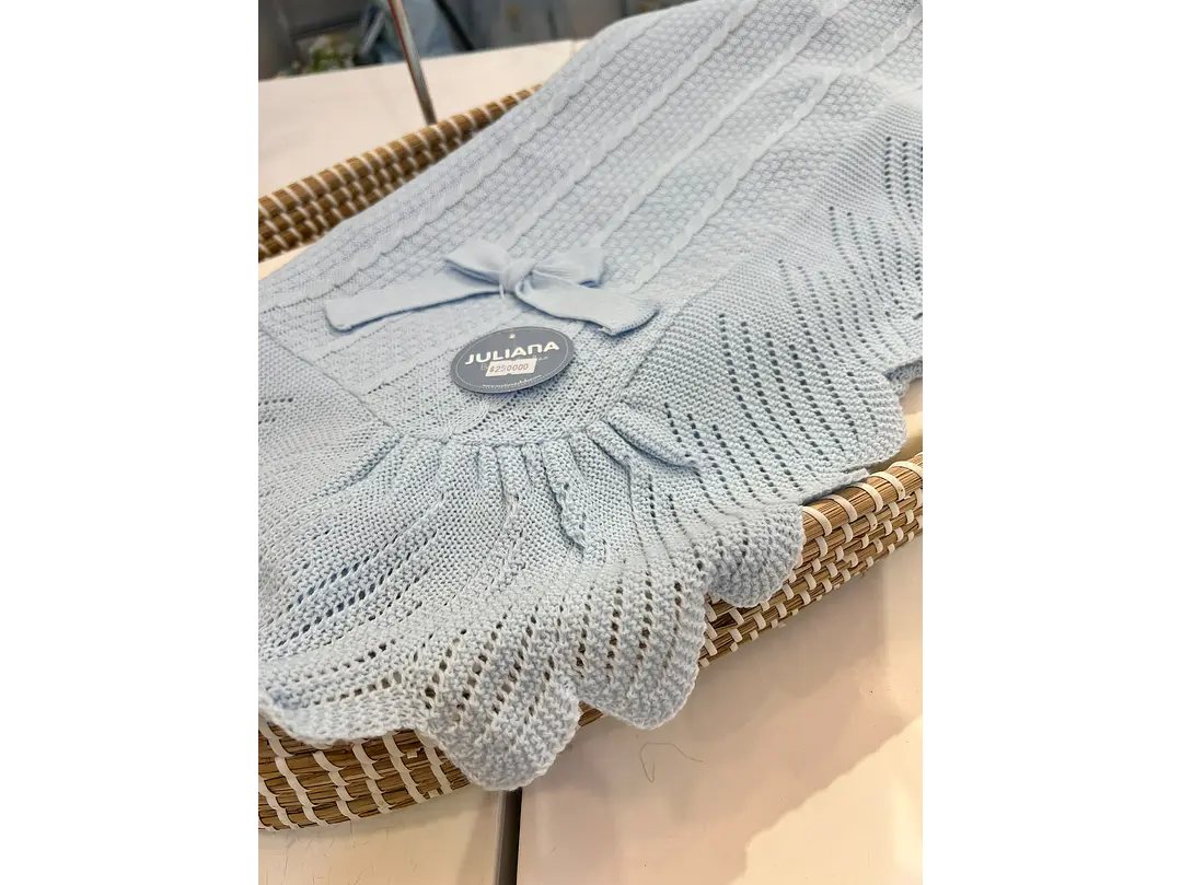 Cobertor Español Azul 1