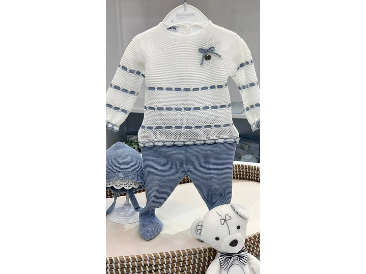 Primera Puesta Española Blanco -Azul 3M 5