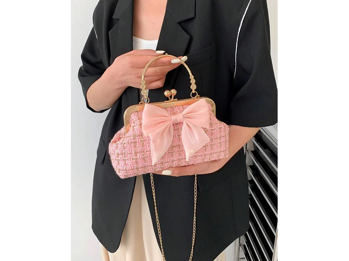 Bolso Fashionista Rosa  3
