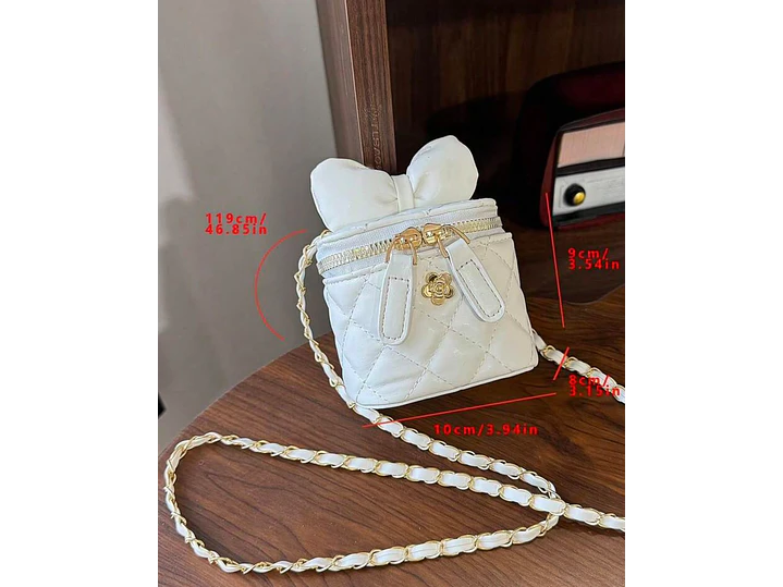 Bolso Fashionista Blanco  2