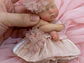  Muñeca de bebé Reborn de silicona de 16Cm suave al tacto - Miniatura 4