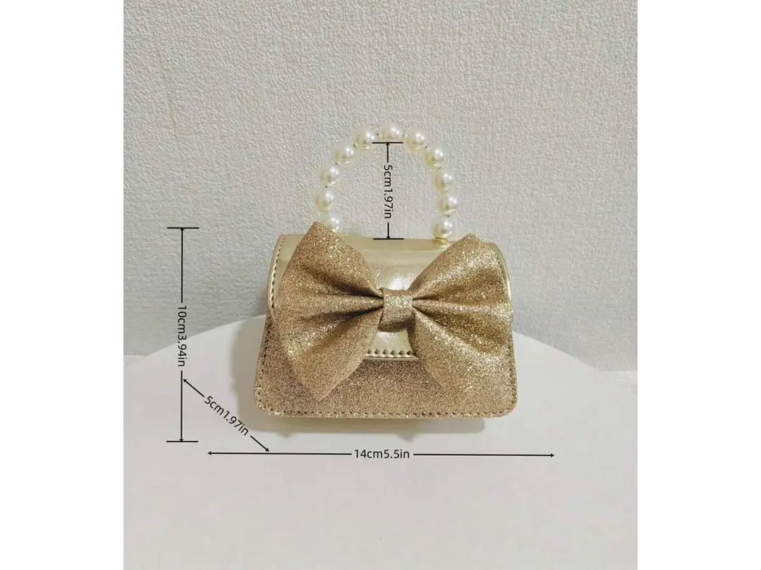 Bolso Fashionista Dorado  2