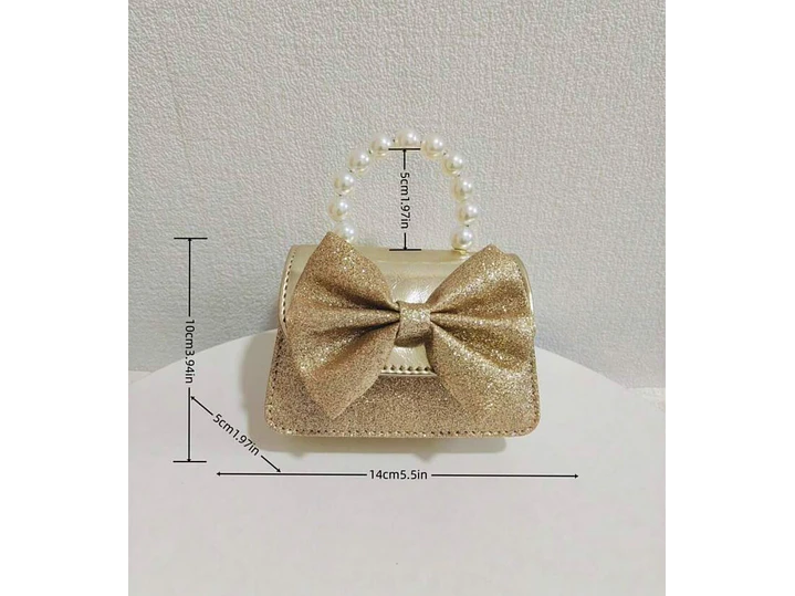 Bolso Fashionista Dorado  2