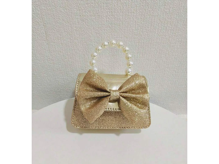 Bolso Fashionista Dorado  1