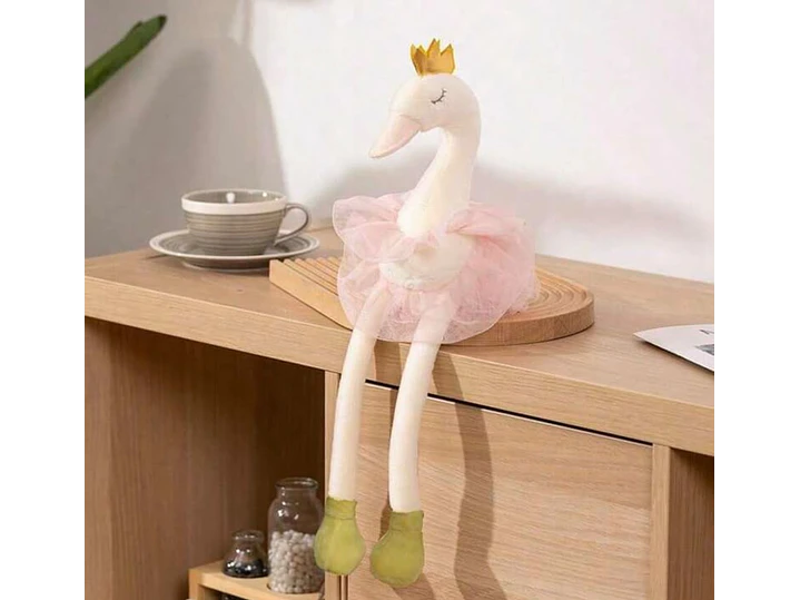 Muñeco De Apego Cisne Rosa  3