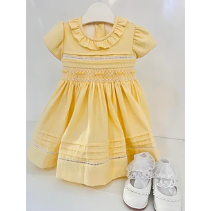 Vestido Nido Abeja Hailen