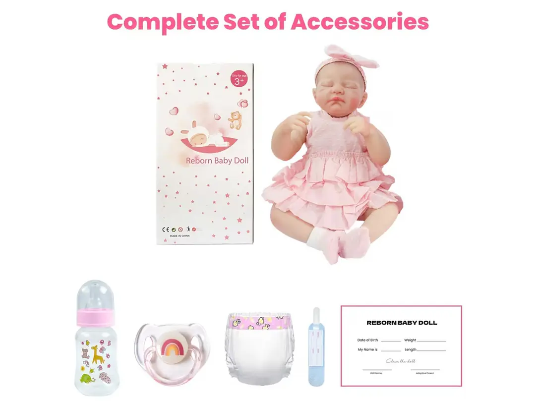 Muñecas de bebé Reborn – Muñeca de bebé 50Cm 3