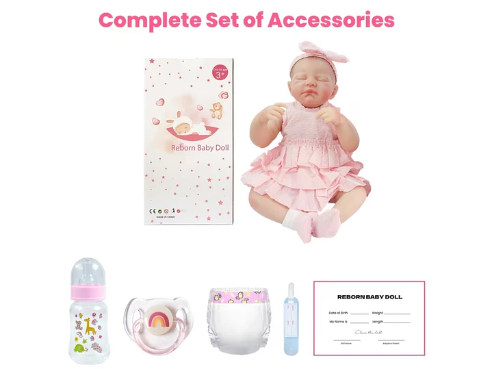 Muñecas de bebé Reborn – Muñeca de bebé 50Cm 3