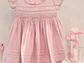 Vestido Nido De Abeja Lina - Miniatura 1