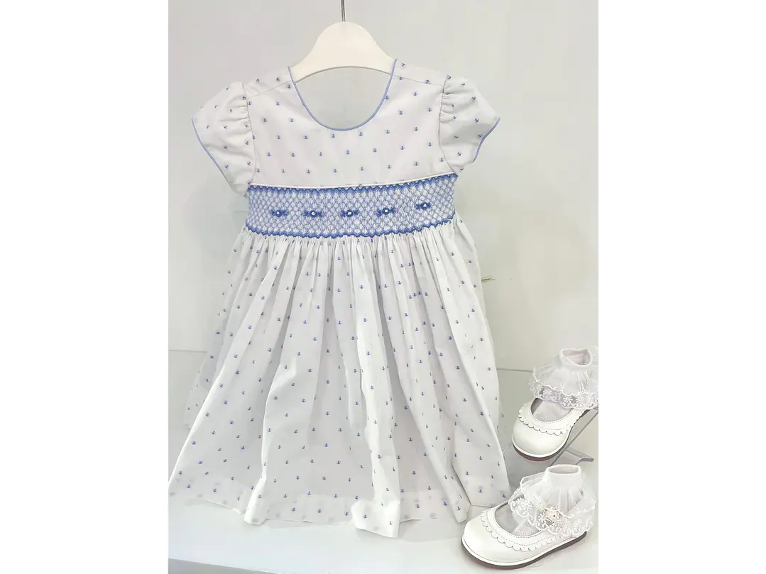 Vestido Nido Abeja Ancla 1