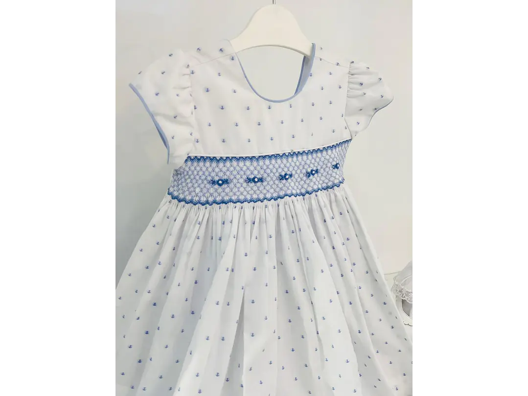 Vestido Nido Abeja Ancla 4