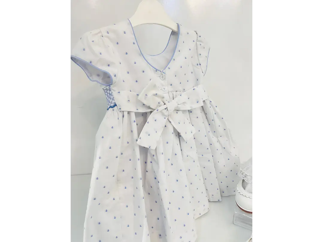 Vestido Nido Abeja Ancla 5
