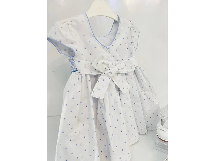 Vestido Nido Abeja Ancla 5