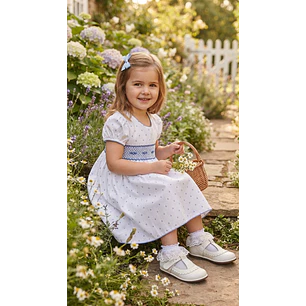 Vestido Nido Abeja Ancla