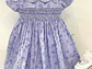 Vestido Nido De Abeja Estampado - Miniatura 1