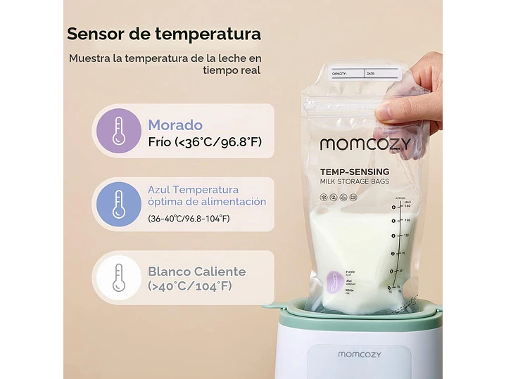 Momcozy Bolsas De Almacenamiento De Leche Materna X 50 Unidad 3