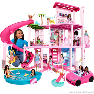  Barbie Juego de casa de muñecas Dreamhouse y