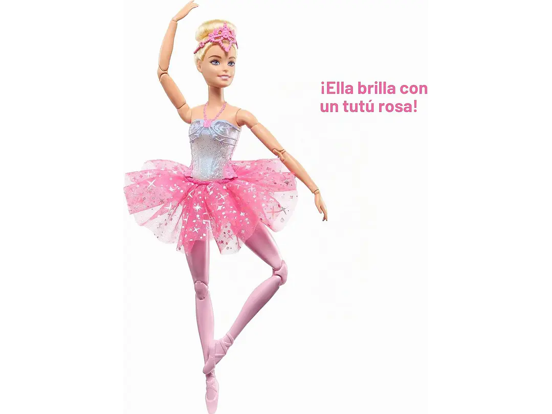 Barbie Dreamtopia Twinkle Lights - Muñeca Bailarina Con Cabello Rubio  6
