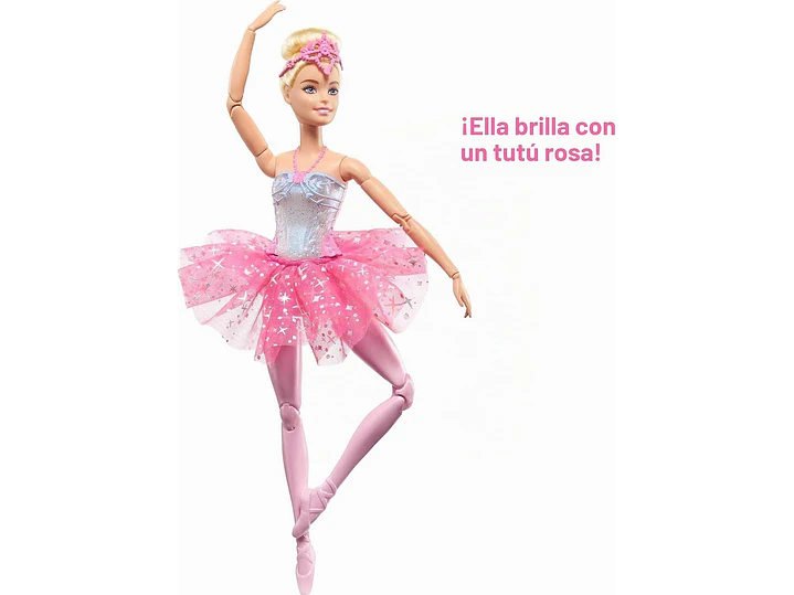 Barbie Dreamtopia Twinkle Lights - Muñeca Bailarina Con Cabello Rubio  6
